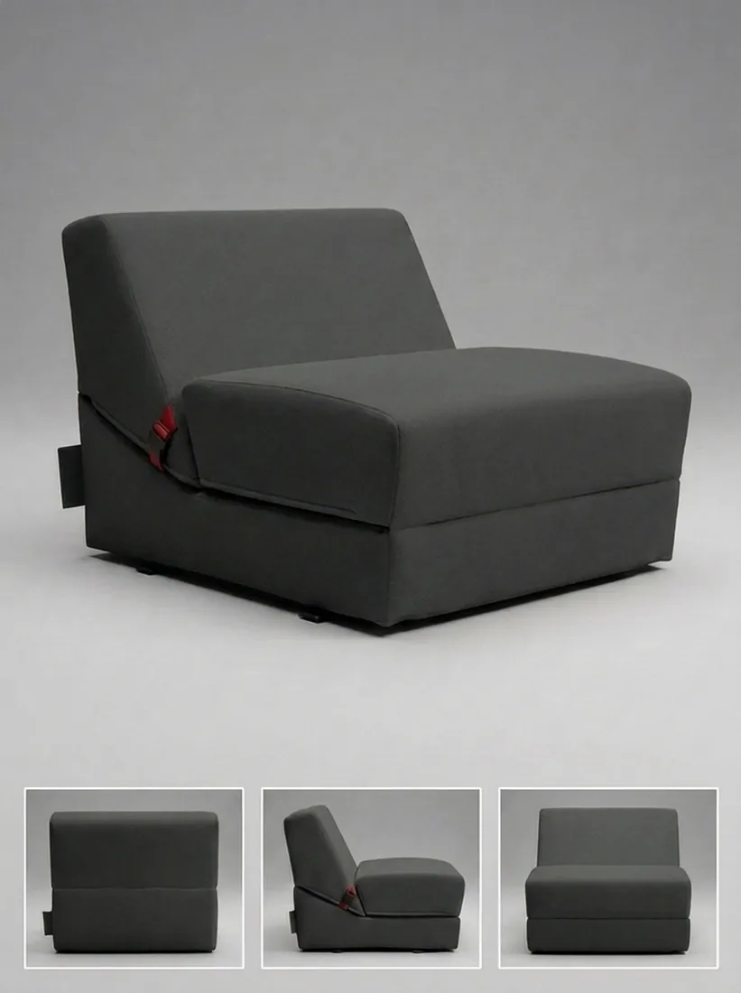 Hangover-Sessel in Graphite.