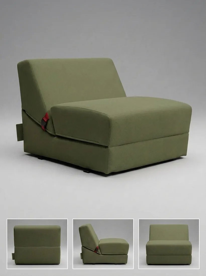 Hangover-Sessel in Deep Olive.